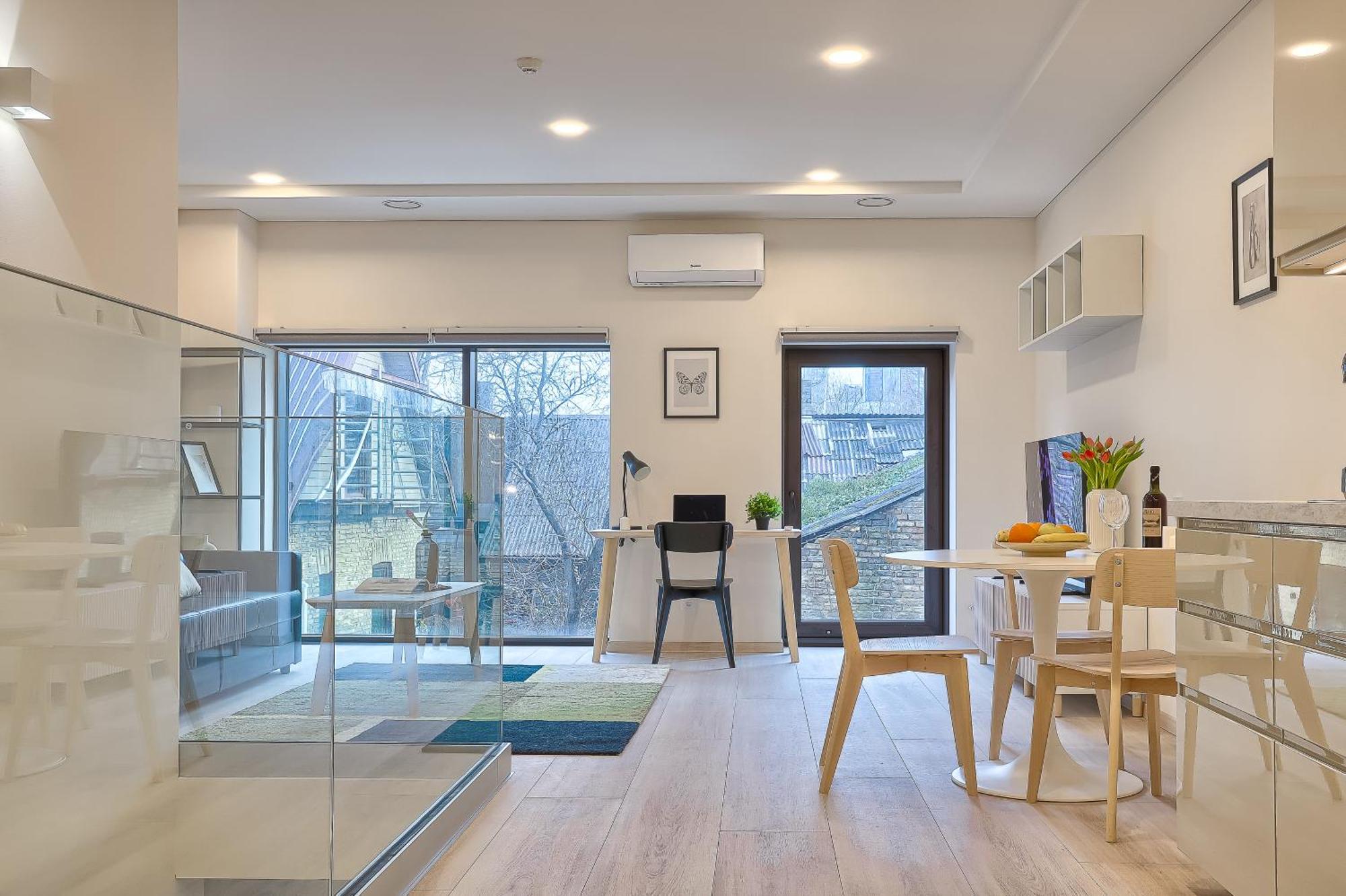 Business-Class Apartments 2 X Free Parking X Self Check In 24X7 VNO Buitenkant foto